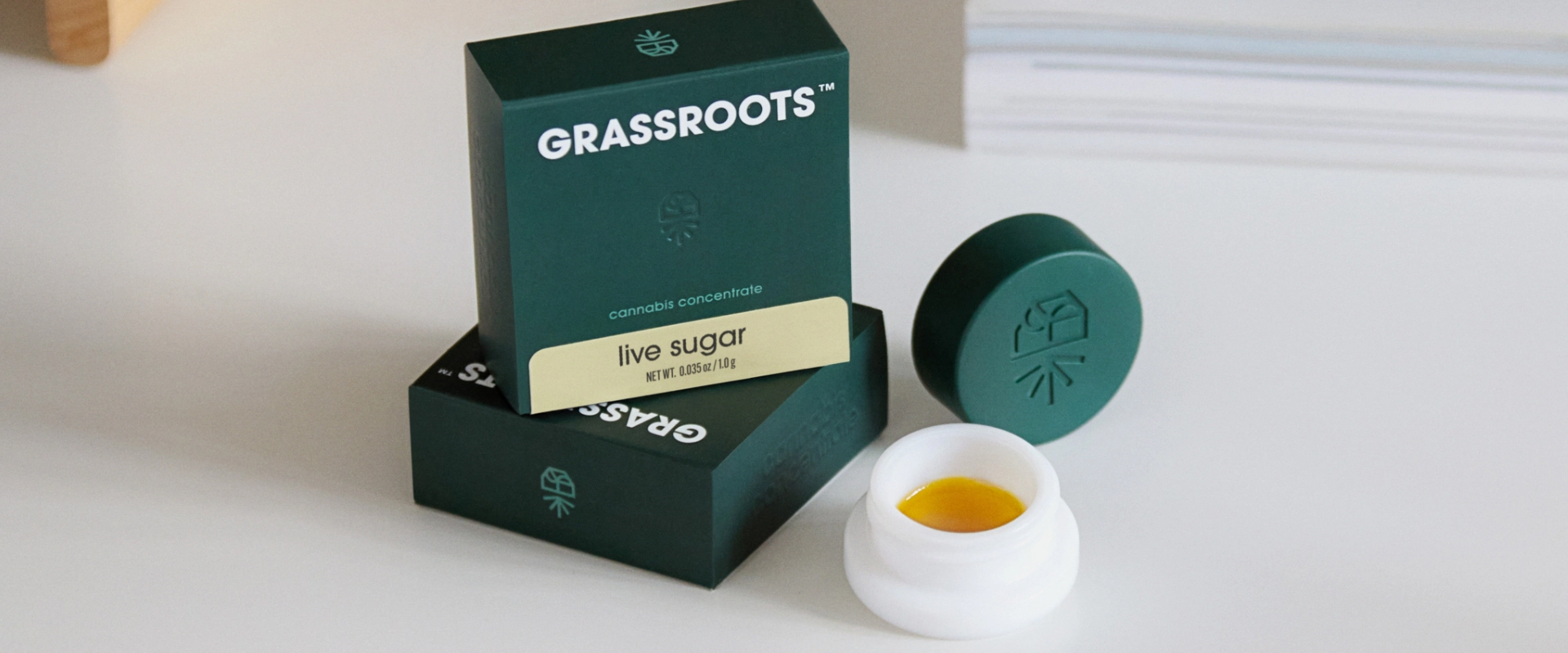 Grassroots Live Sugar cannabis concentrate product