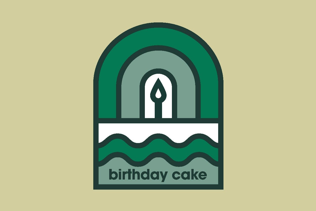 Grassroots Birthday Cake strain card